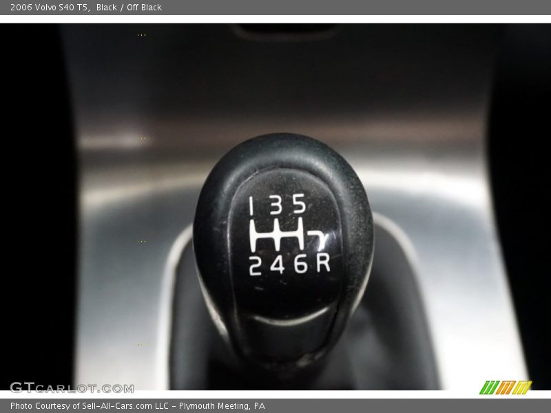 Black / Off Black 2006 Volvo S40 T5