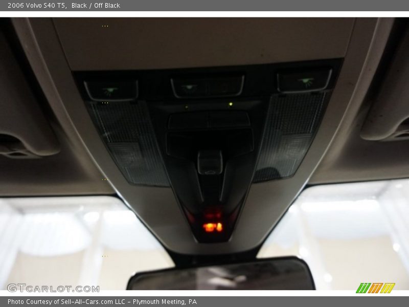 Black / Off Black 2006 Volvo S40 T5