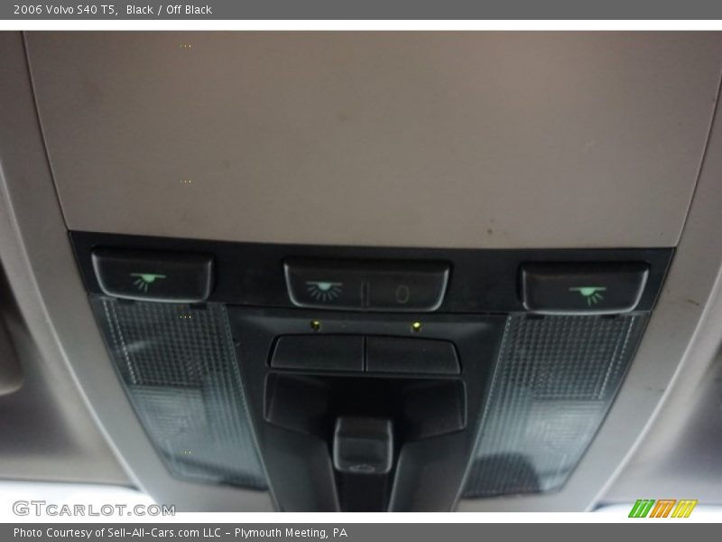 Black / Off Black 2006 Volvo S40 T5