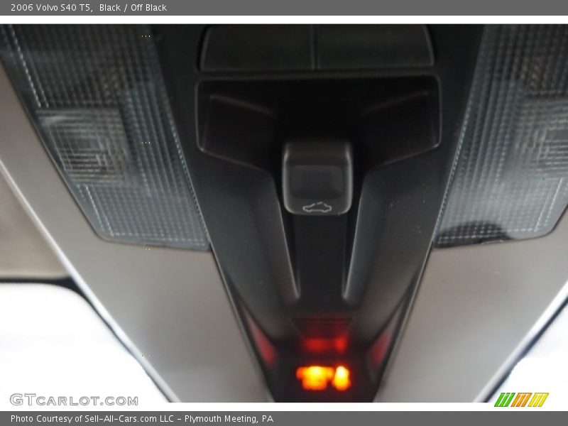 Black / Off Black 2006 Volvo S40 T5