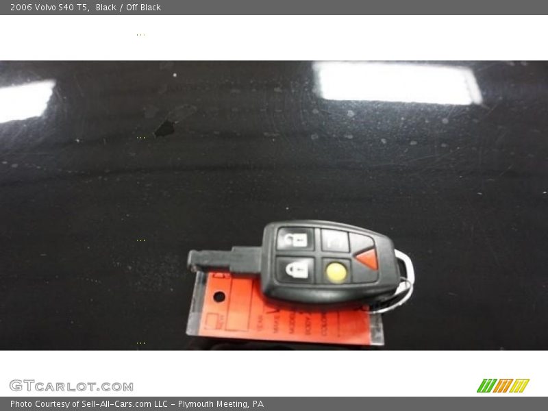 Black / Off Black 2006 Volvo S40 T5
