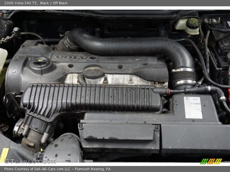 Black / Off Black 2006 Volvo S40 T5