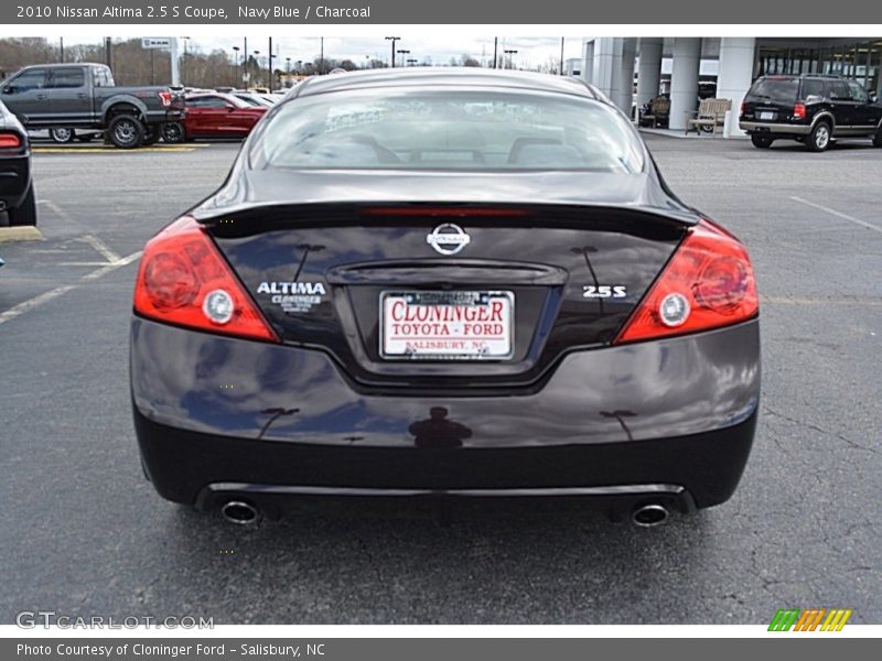 Navy Blue / Charcoal 2010 Nissan Altima 2.5 S Coupe