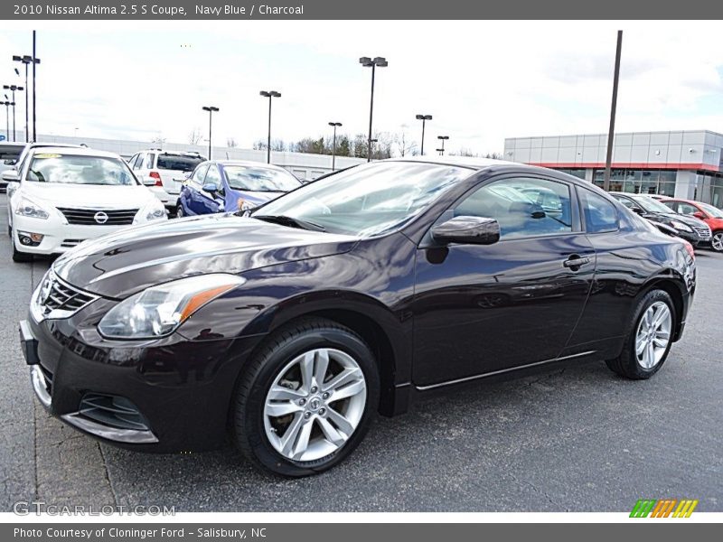 Front 3/4 View of 2010 Altima 2.5 S Coupe
