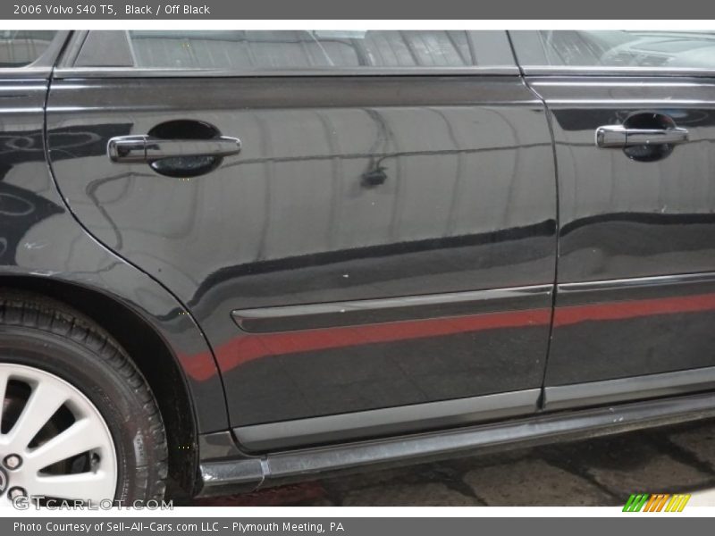 Black / Off Black 2006 Volvo S40 T5