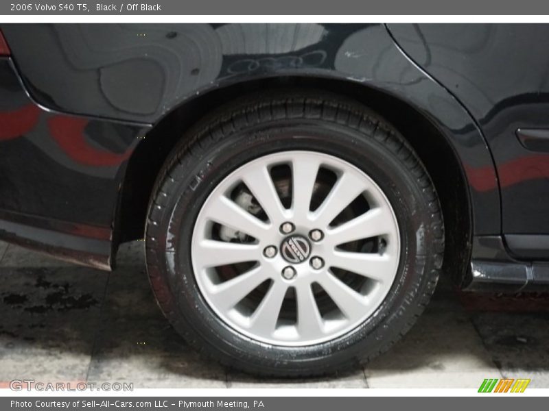 Black / Off Black 2006 Volvo S40 T5