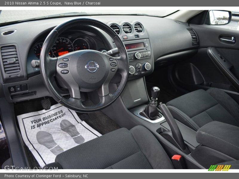 Navy Blue / Charcoal 2010 Nissan Altima 2.5 S Coupe