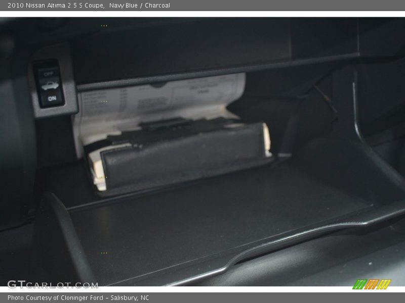 Navy Blue / Charcoal 2010 Nissan Altima 2.5 S Coupe