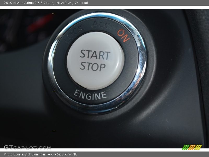 Navy Blue / Charcoal 2010 Nissan Altima 2.5 S Coupe