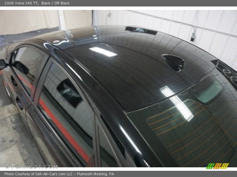 Black / Off Black 2006 Volvo S40 T5