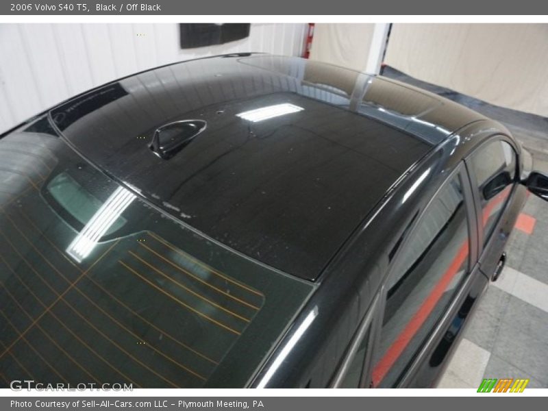 Black / Off Black 2006 Volvo S40 T5