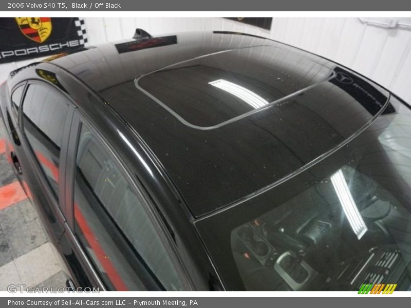 Black / Off Black 2006 Volvo S40 T5