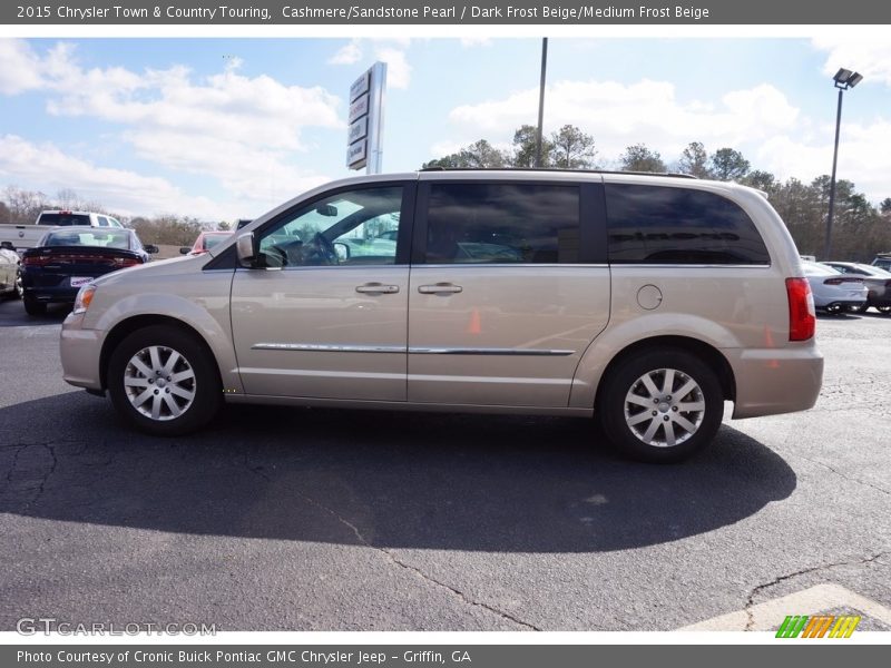Cashmere/Sandstone Pearl / Dark Frost Beige/Medium Frost Beige 2015 Chrysler Town & Country Touring
