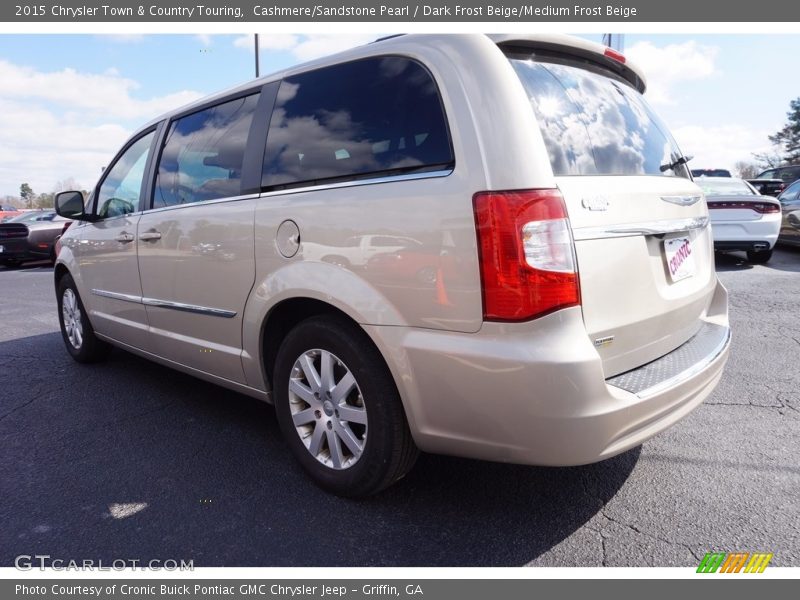 Cashmere/Sandstone Pearl / Dark Frost Beige/Medium Frost Beige 2015 Chrysler Town & Country Touring