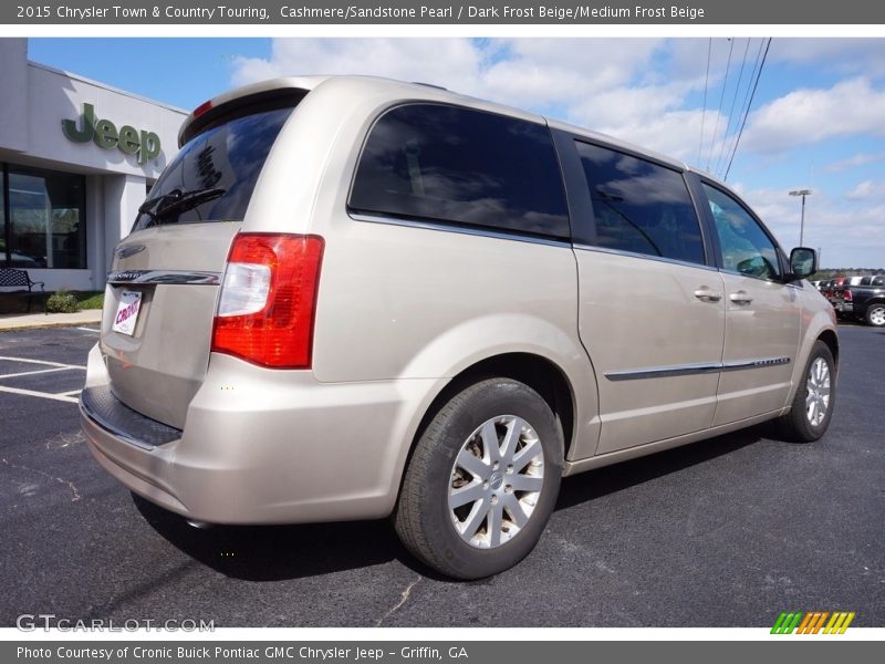 Cashmere/Sandstone Pearl / Dark Frost Beige/Medium Frost Beige 2015 Chrysler Town & Country Touring