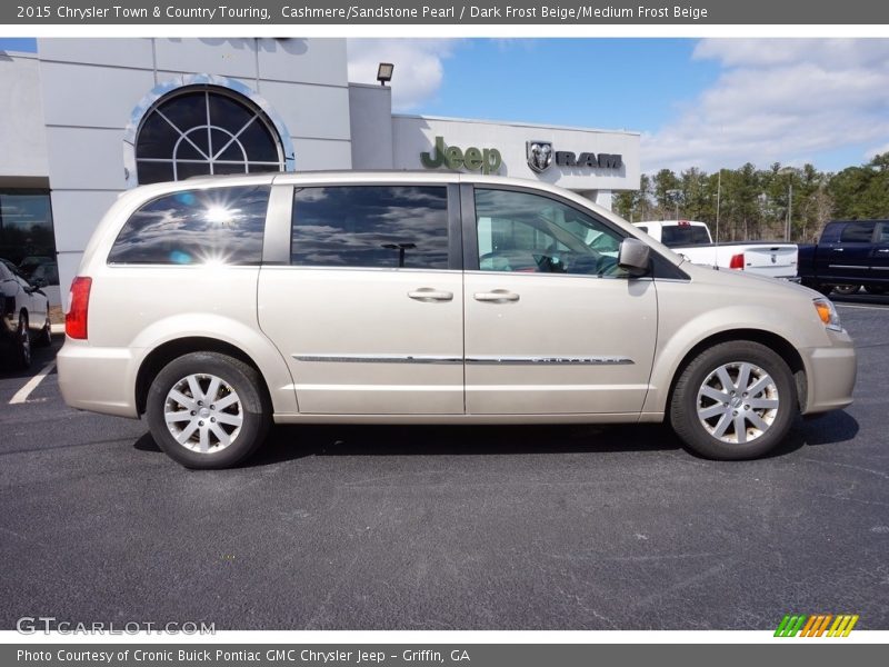 Cashmere/Sandstone Pearl / Dark Frost Beige/Medium Frost Beige 2015 Chrysler Town & Country Touring