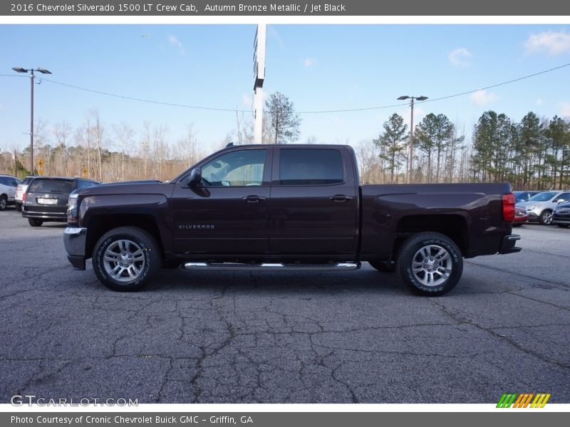  2016 Silverado 1500 LT Crew Cab Autumn Bronze Metallic