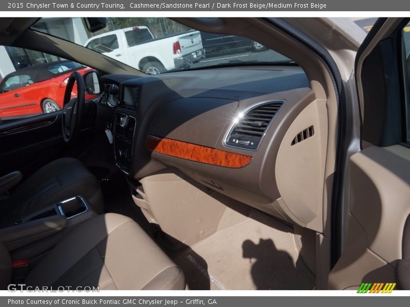 Cashmere/Sandstone Pearl / Dark Frost Beige/Medium Frost Beige 2015 Chrysler Town & Country Touring