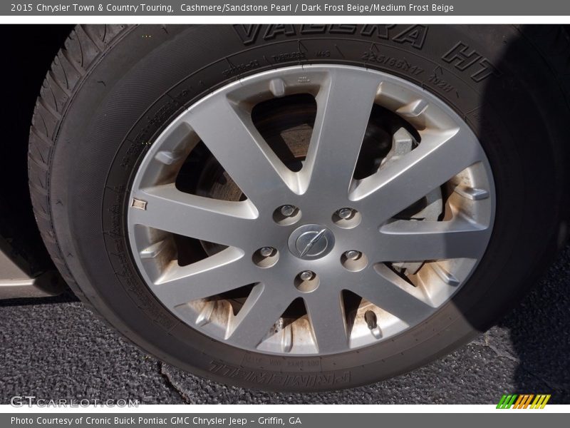 Cashmere/Sandstone Pearl / Dark Frost Beige/Medium Frost Beige 2015 Chrysler Town & Country Touring