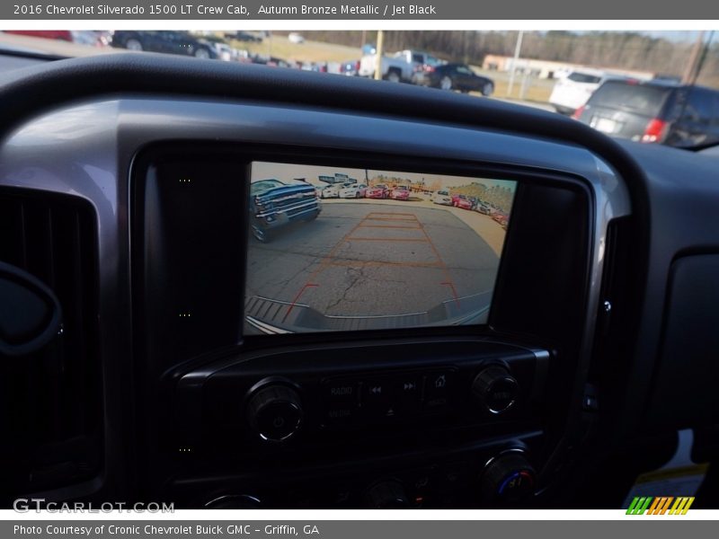Autumn Bronze Metallic / Jet Black 2016 Chevrolet Silverado 1500 LT Crew Cab