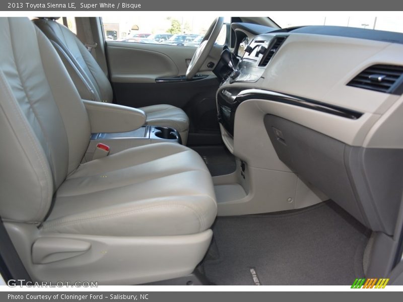 Super White / Bisque 2013 Toyota Sienna LE