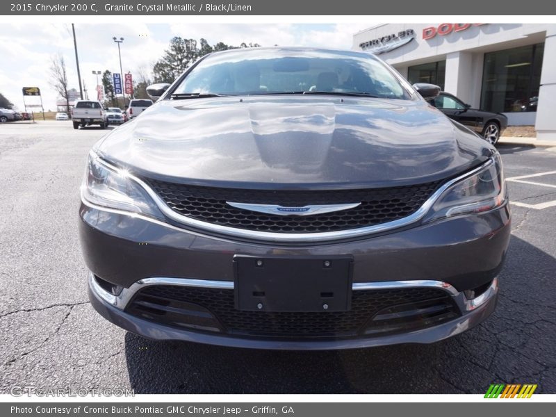 Granite Crystal Metallic / Black/Linen 2015 Chrysler 200 C