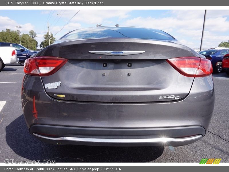 Granite Crystal Metallic / Black/Linen 2015 Chrysler 200 C