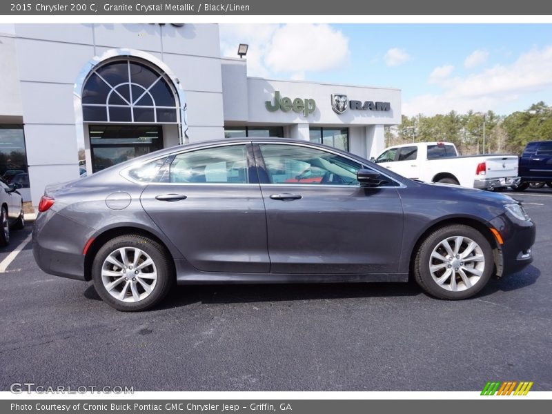 Granite Crystal Metallic / Black/Linen 2015 Chrysler 200 C