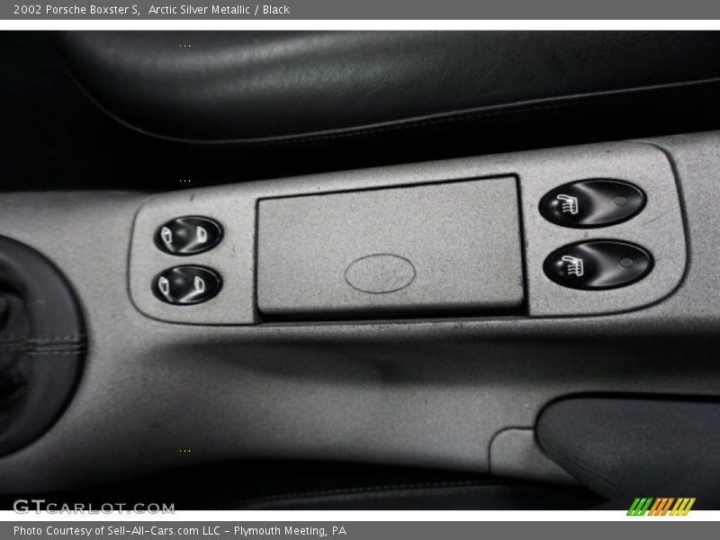 Arctic Silver Metallic / Black 2002 Porsche Boxster S