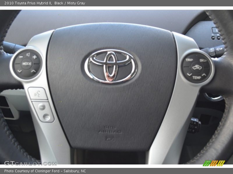 Black / Misty Gray 2010 Toyota Prius Hybrid II