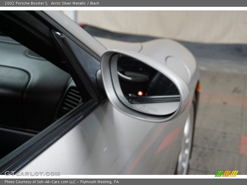 Arctic Silver Metallic / Black 2002 Porsche Boxster S