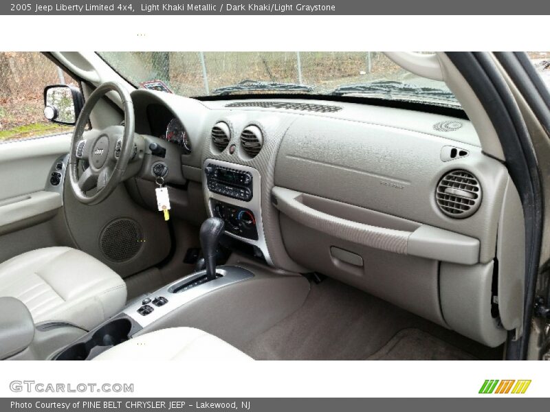  2005 Liberty Limited 4x4 Dark Khaki/Light Graystone Interior