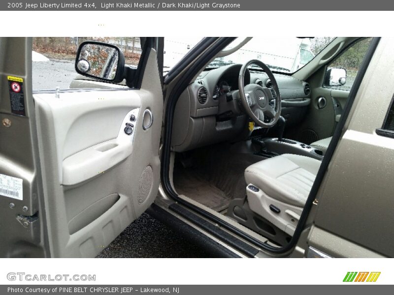 Light Khaki Metallic / Dark Khaki/Light Graystone 2005 Jeep Liberty Limited 4x4