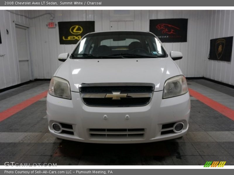 Summit White / Charcoal 2008 Chevrolet Aveo LT Sedan