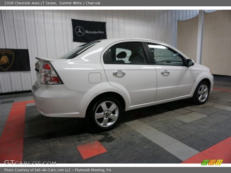 Summit White / Charcoal 2008 Chevrolet Aveo LT Sedan