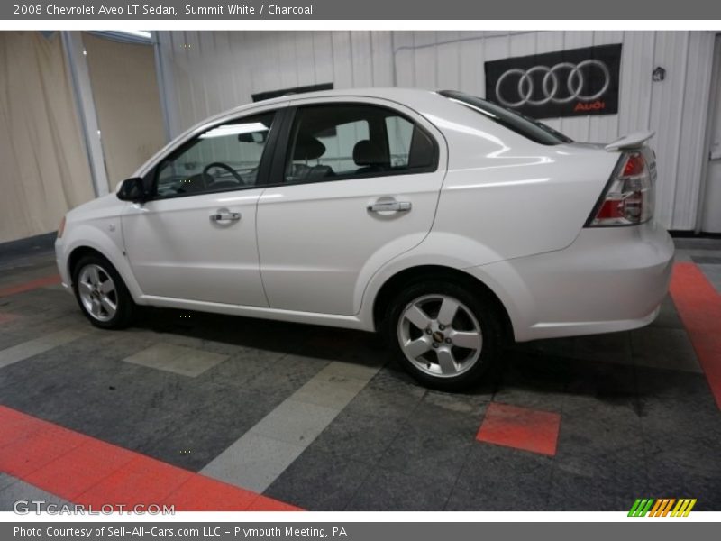 Summit White / Charcoal 2008 Chevrolet Aveo LT Sedan