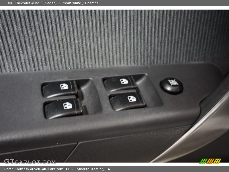 Summit White / Charcoal 2008 Chevrolet Aveo LT Sedan