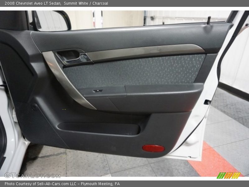 Summit White / Charcoal 2008 Chevrolet Aveo LT Sedan