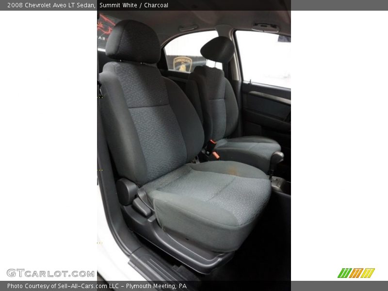 Summit White / Charcoal 2008 Chevrolet Aveo LT Sedan