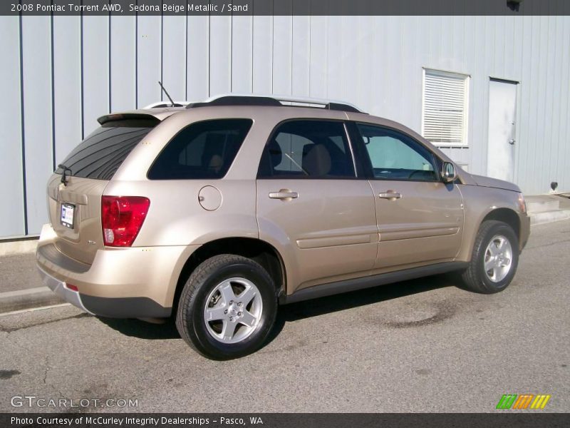 Sedona Beige Metallic / Sand 2008 Pontiac Torrent AWD