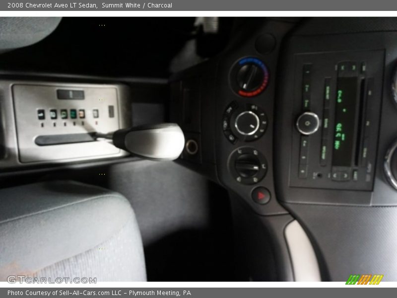 Summit White / Charcoal 2008 Chevrolet Aveo LT Sedan