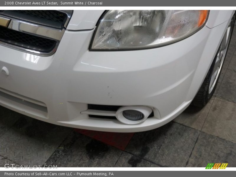 Summit White / Charcoal 2008 Chevrolet Aveo LT Sedan