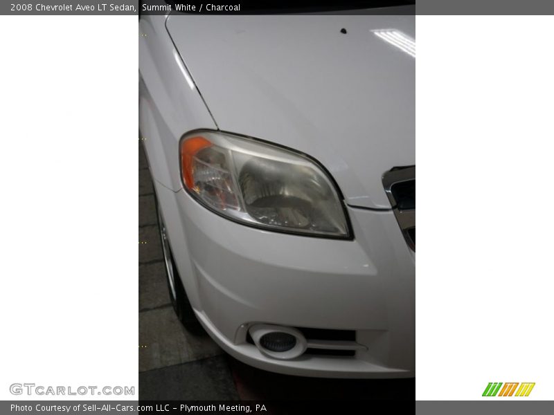 Summit White / Charcoal 2008 Chevrolet Aveo LT Sedan