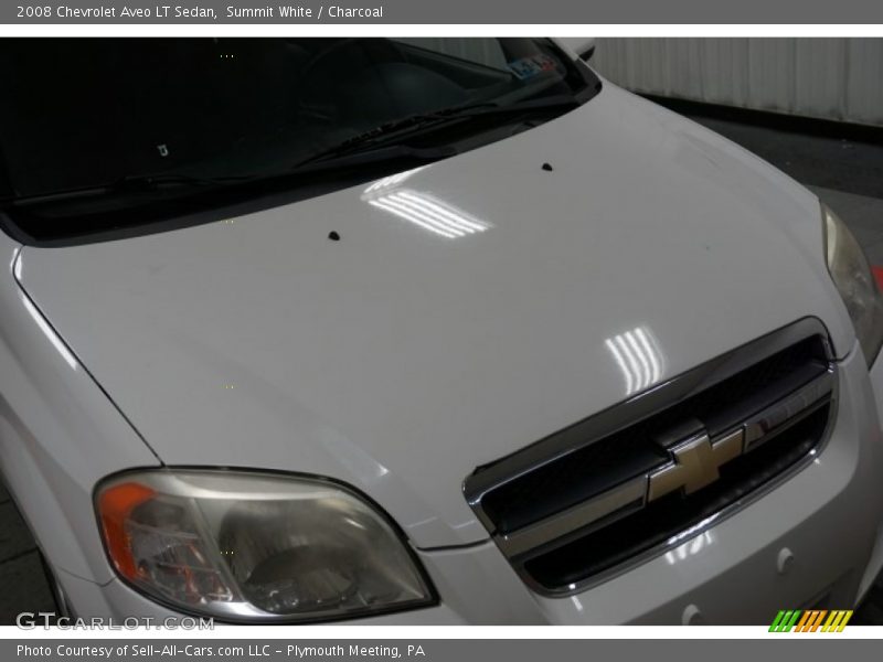 Summit White / Charcoal 2008 Chevrolet Aveo LT Sedan