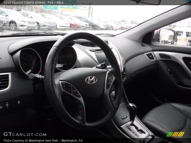 Red / Black 2013 Hyundai Elantra Limited
