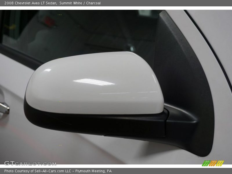 Summit White / Charcoal 2008 Chevrolet Aveo LT Sedan