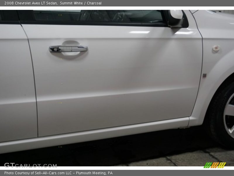 Summit White / Charcoal 2008 Chevrolet Aveo LT Sedan