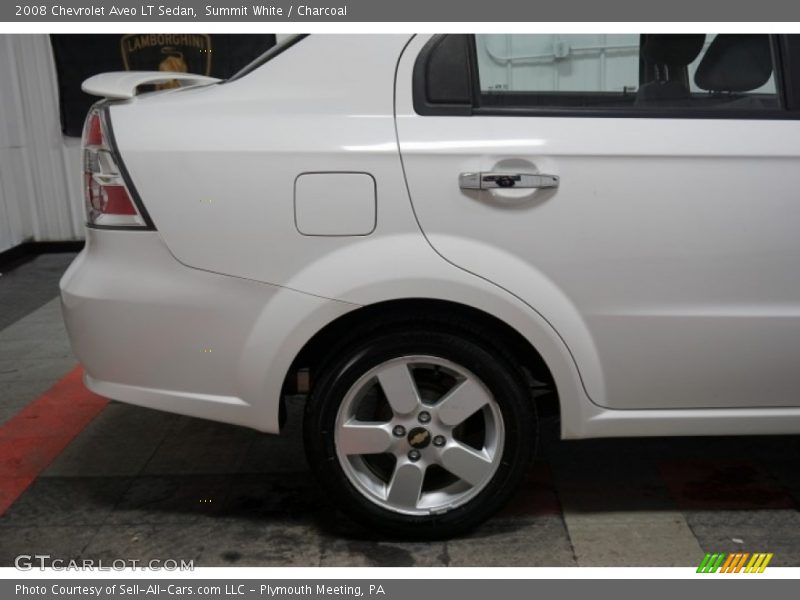 Summit White / Charcoal 2008 Chevrolet Aveo LT Sedan