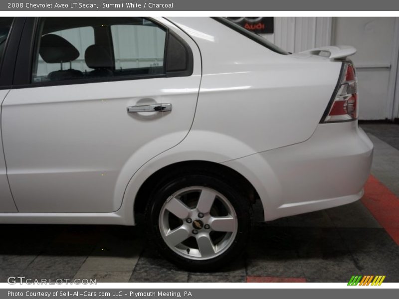 Summit White / Charcoal 2008 Chevrolet Aveo LT Sedan