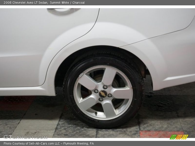 Summit White / Charcoal 2008 Chevrolet Aveo LT Sedan